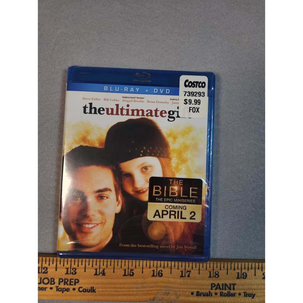 The Ultimate Gift Blu-ray DVD 2-Disc Set 2006 Drama Brand New